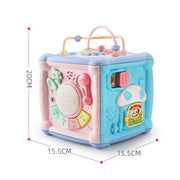 Child-safe and durable baby drum with numbers and music for playtime fun.