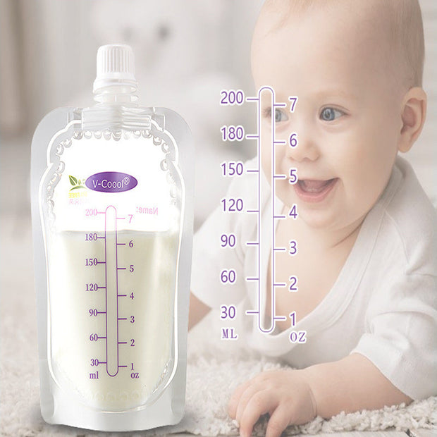 Breast milk preservation bag breast pump