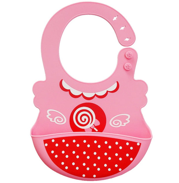 Baby Bibs Waterproof Silicone Feeding Bibs