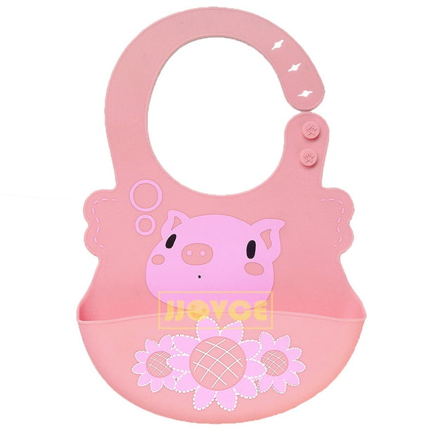 Baby Bibs Waterproof Silicone Feeding Bibs