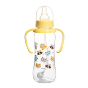 Newborn Plastic Feeding Bottle With Handle