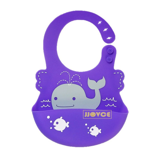 Baby Bibs Waterproof Silicone Feeding Bibs