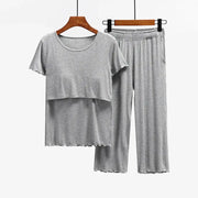 Maternity Clothes Sleepwear Set